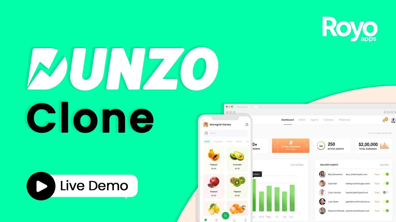 Build Your Own Multi Delivery App📲 Like Dunzo🚚 | Dunzo Clone | White Label Delivery App | Live Demo