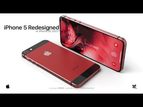 Apple iPhone 5 2021 - Fresh Redesign (Future iPhone SE?) - Concept