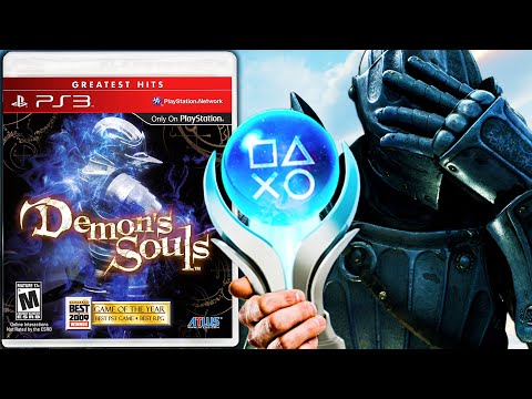 I forced myself to Platinum Demon's Souls on PS3