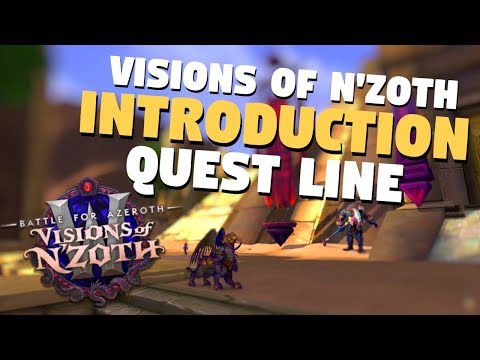 Visions of N'Zoth Intro Questline | WoW Patch 8.3 PTR (Story Spoilers) | World of Warcraft