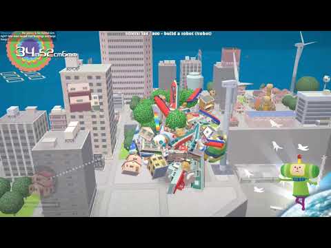 Katamari Damacy Reroll 1080p/60fps - Make The Moon