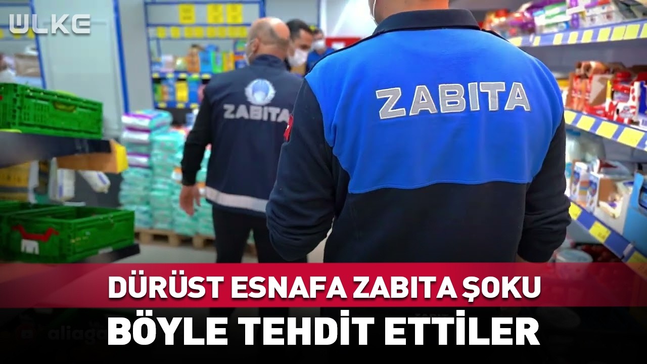 Dürüst Esnafa Rüşvetçi Zabıta Şoku! Böyle Tehdit Ettiler...