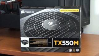 Corsair TX550M (CP-9020133) - відео 3