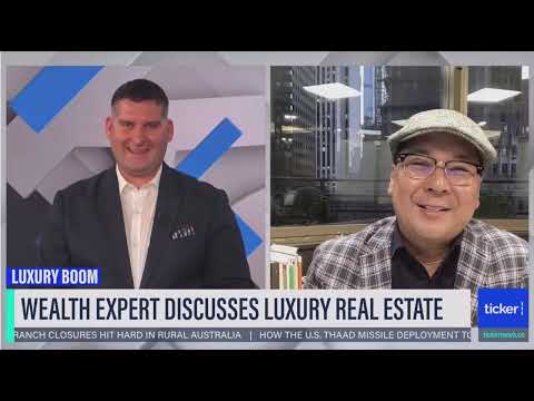 Loy Carlos Discusses Luxury Real Estate with Ticker News Australia