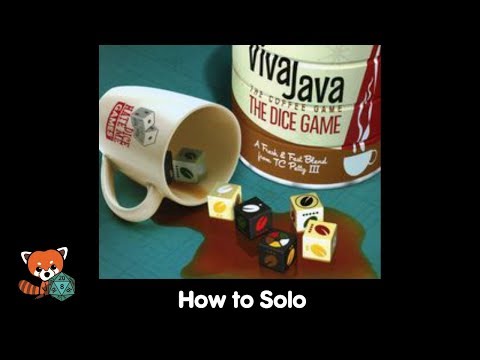 How to Solo—VivaJava: The Coffee Game: The Dice Game