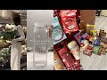 Restock and organise with me | ASMR version | Holidays addition