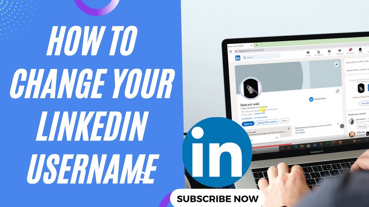 How to Change your Linkedin Username - YouTube