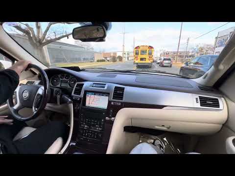 9k Mile 2007 Cadillac Escalade AWD Test Drive