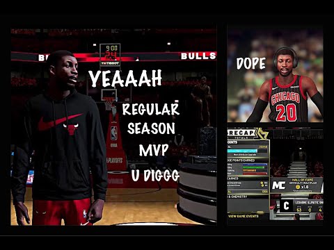 NBA 2K20 MY CAREER MODE EP.101 WORLD CHAMPS SEASON 2021 SIXERS VS BULLS GM 1 PLAYOFFS ROUND1MVP NITE