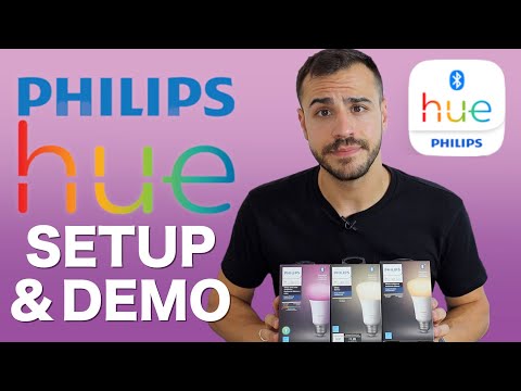 New Bluetooth Philips Hue Lights -  Setup and Demo