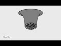 Roboty Emerald Woody Falling To The Golfball Underground Factory Garbage Chute