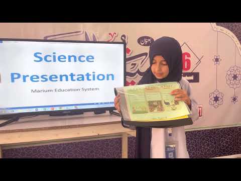 Animals feeding habits | science presentation by MES student | Bibi Razia from grade 2