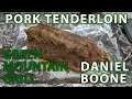 Cooking a pork tenderloin on the GMG Daniel Boone (4K)