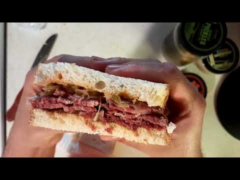 (Correctly) making a Katz's Deli reuben