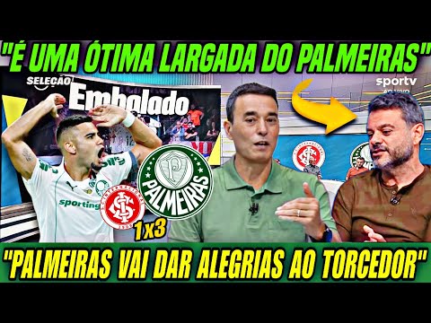PALMEIRAS VOANDO! Vitória sobre o Inter empolga a imprensa | Pós-jogo e repercussão
