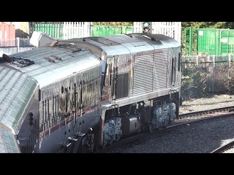 Irish Rail 201 Class Locomotive 227 + Enterprise Train - Drogheda Station