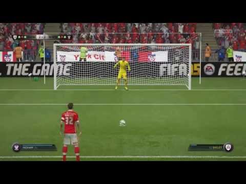 FIFA 15 PS4: Final Johnstone's Paint Trophy (Barnsley Football Club vs York City en Wembley Stadium)
