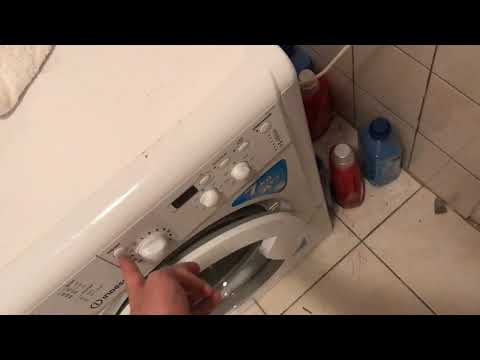 How to fix Indesit washing machine flashing LED error / EASY 2 STEP GUIDE