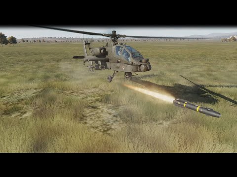 live-fire practice AH-64D Apache [DCS]