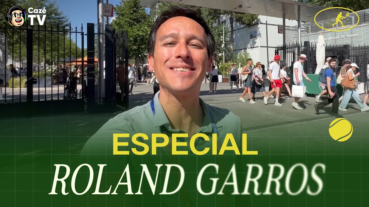 UM PASSEIO POR ROLAND GARROS! CONHEÇA OS ARREDORES DO TORNEIO | ESPECIAL ROLAND GARROS