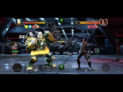 Howard the Duck 6* rank 1 vs. ROL Winter Soldier