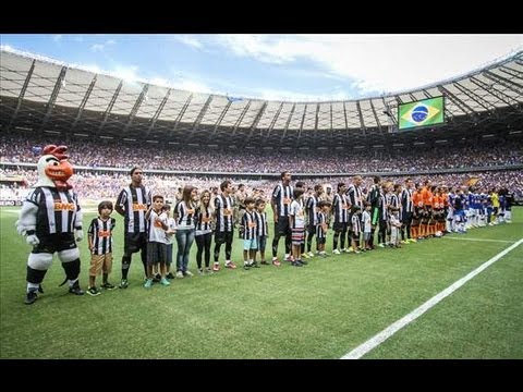 JOGO COMPLETO  CRUZEIRO 2X1 ATLETICO-MG - CAMPEONATO MINEIRO 2013 - 3° RODADA