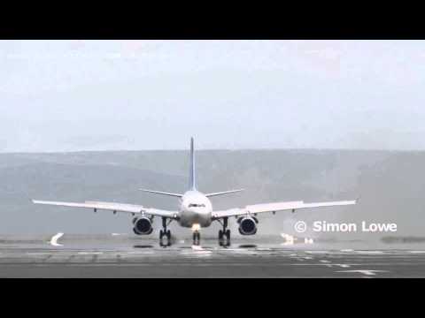Airplane Engine Explodes On Runway - Airbus A330