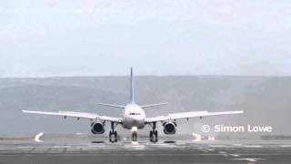 Airplane Engine Explodes On Runway - Airbus A330