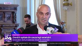 Sanitas menține greva de avertisment după analiza noii legi a salarizării