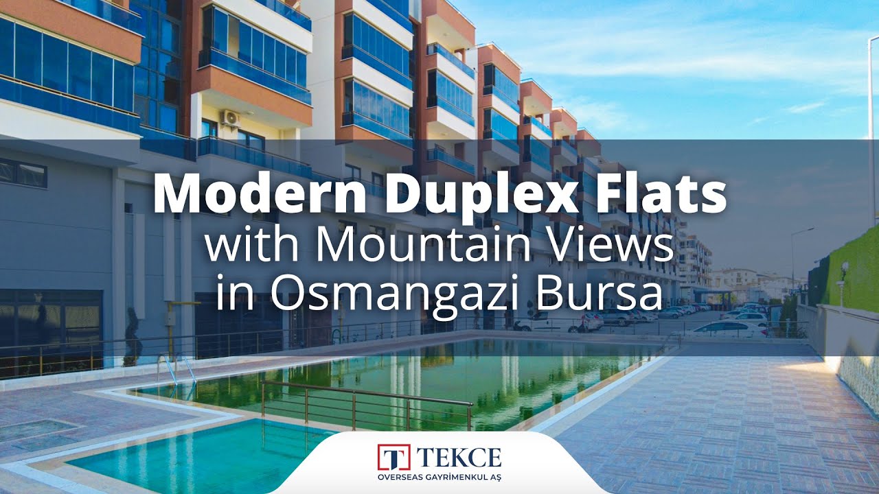 Appartements Duplex au Design Élégant à Osmangazi