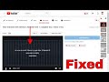 An Error Occured Please Try Again Later End Screen Problem Fixed 100 RanaYT
