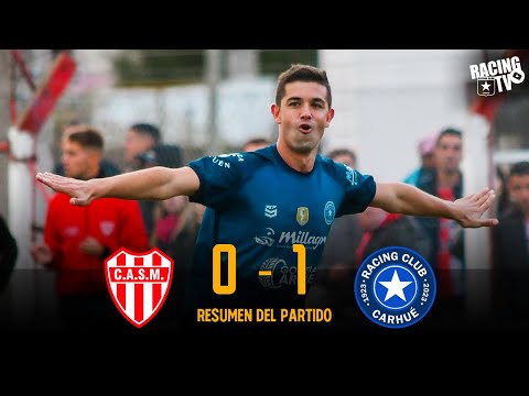San Martín (C) 0 VS RACING CLUB DE CARHUE 1 / Resumen / Fecha 8 - Torneo Apertura - LRF 2023