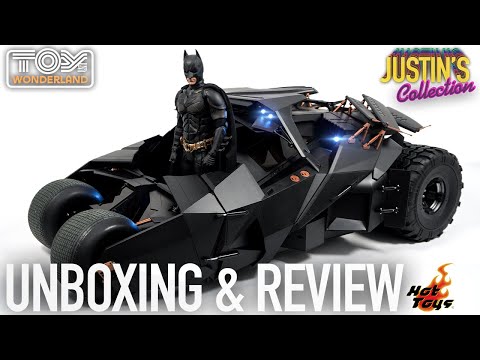 Hot Toys Batmobile Tumbler 2.0 Batman Begins / The Dark Knight 1/6 Scale Vehicle Unboxing & Review