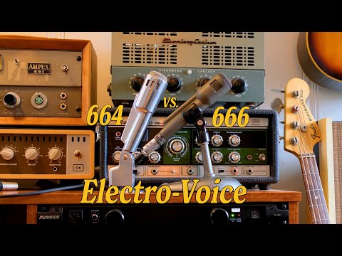 COLE’S SERVICED Electro-Voice 666 Supercardioid Dynamic MicRophone 1950 - 1969 - Chrome Bild 9