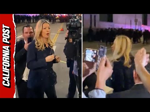 Mob Intimidates Reporter During Anti-ICE Protests In Downtown LA