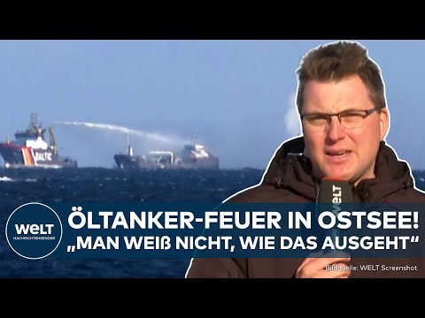 OSTSEE: Feuer auf Öltanker vor Kühlungsborn! "Man weiß nicht, wie das ausgeht!"