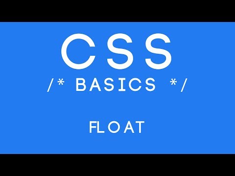 CSS Basics Tutorial 25 Float