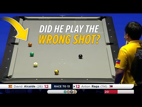 The Shot That Cost Anton Raga The Title: European Open Final