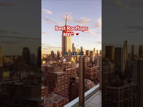 Best Rooftops Bar to visit in New York City !