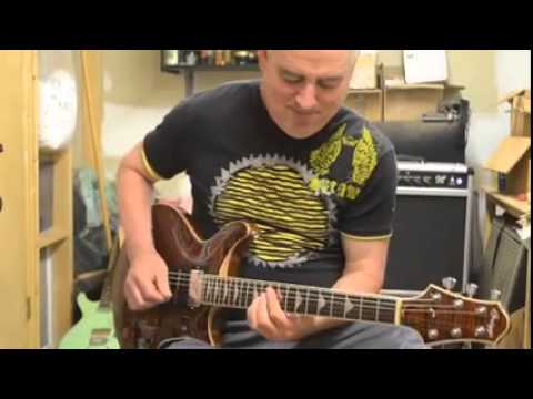 Scott Sawyer - quick Briggs Guitar demo June 9, 2015