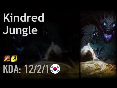 Kindred Jungle vs Elise - Beast - KR Challenger Path 6.2