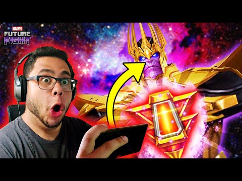 GAMEPLAY 👑 KING THANOS WITH POWERFUL AUTHORITY CTP 💪 ON BT! #MARVELfuturefight