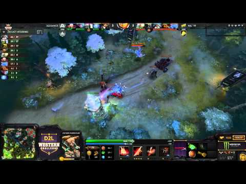 HyperX D2L Western Challenge - Na'Vi vs Alliance (Game 1)