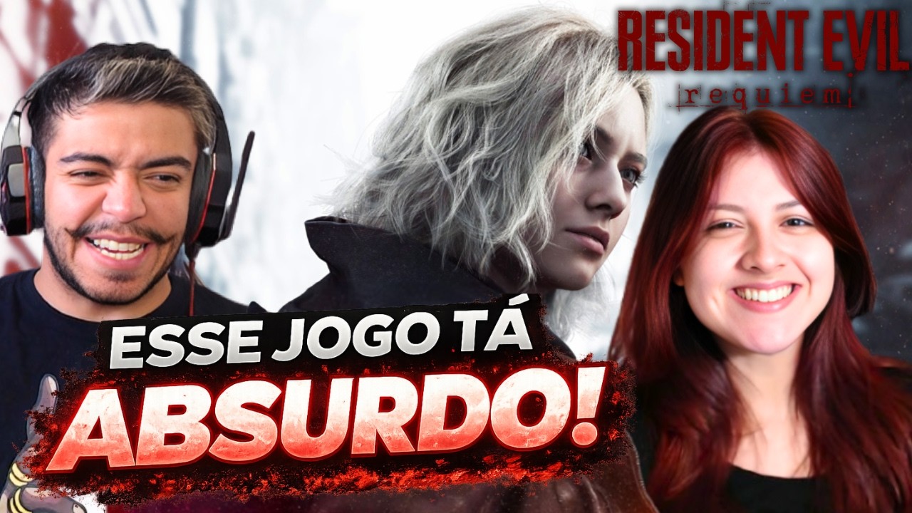 Resident Evil 9 Requiem (Parte 4) Jogo Completo Dublado em Português  | REACT