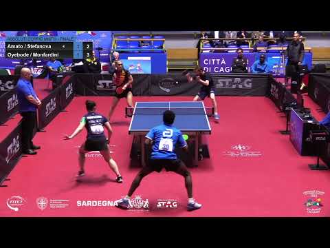 Amato/Stefanova - Oyebode/Monfardini - Italiani Assoluti 2023 - Finale Doppio Misto