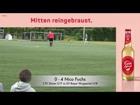 1.FC Düren U17 vs SV Bayer Wuppertal U18 | Pass Schuss Tor