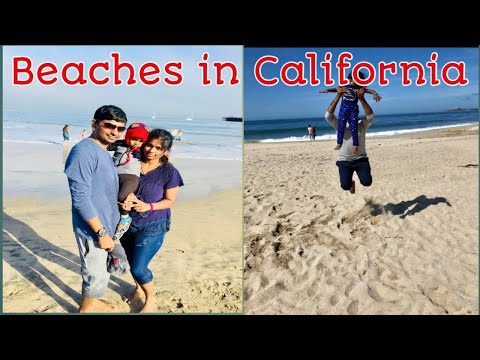 Beaches in California, USA in telugu || Santa Cruz beach || Telugu vlogs in USA || beach dairies ||