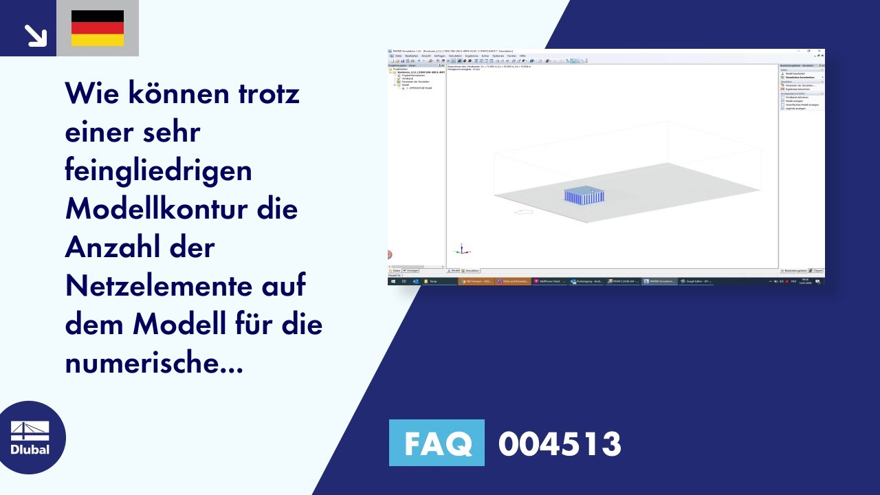 FAQ 004513 | Wie können trotz einer sehr feingliedrigen Modellkontur die Anzahl der Netzelemente ...