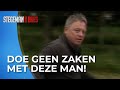 VEROORDEELDE OPLICHTER vlucht voor onze camera's! | Stegeman op de Bres