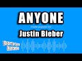 Justin Bieber - Anyone (Karaoke Version)